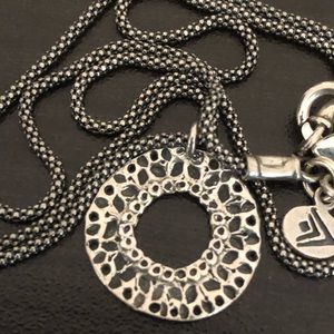 Silpada | Hammered Disc N1501 Sterling Necklace,